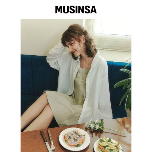 ZEROSTREET [2色] Airy 衬衫 MUSINSA韩国直邮官方正品