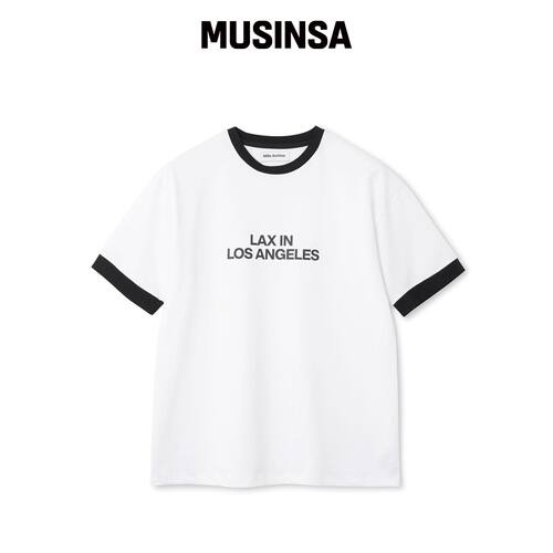 MILLO ARCHIVE LA Ring Tee [白色]韩国官网直邮进口MUSINSA