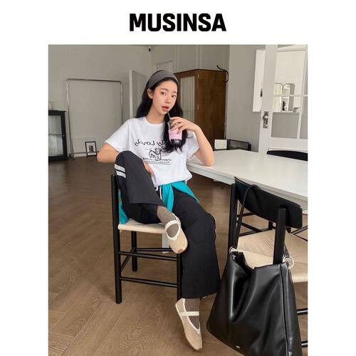 JUCYJUDY 松紧腰运动裤 J1PT020B MUSINSA韩国官网直邮进口