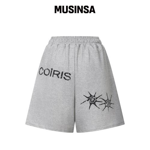 COIRIS DREN BACK LOGO 男女通用半包热裤子 (2 韩国官网直邮进口