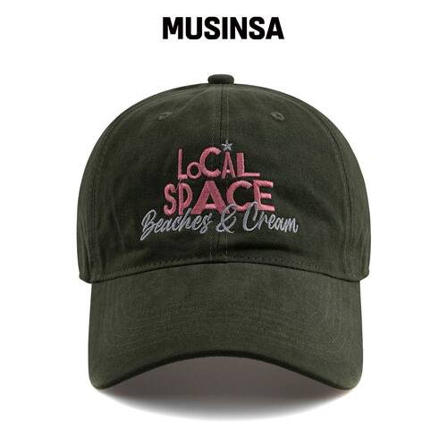 BEACHESANDCREAM LOCAL SPACE 棉质球帽-卡其色韩国官网直邮进口