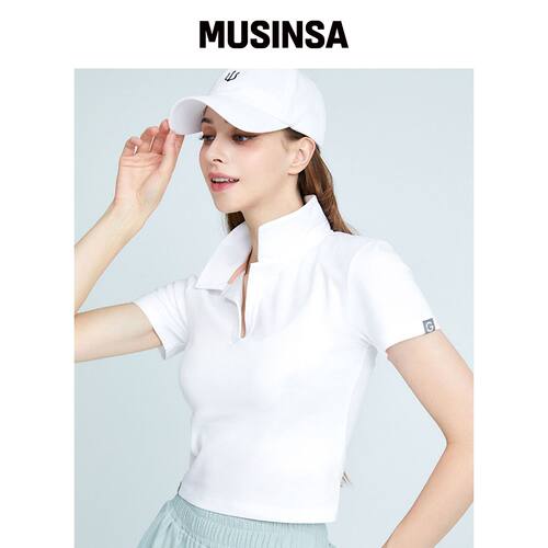 GRANDE LINE 短款翻领短袖_11种颜色 MUSINSA韩国直邮官方正品