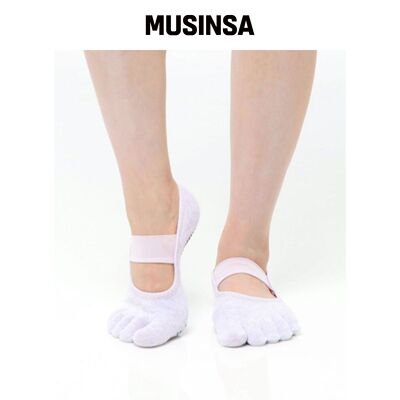 THUMBTOE 紫色 TOESOX 及膝袜 MUSINSA韩国官网直邮进口