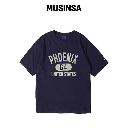 STAFFONLY PHOENIX TEE（海军蓝）韩国官网直邮进口MUSINSA