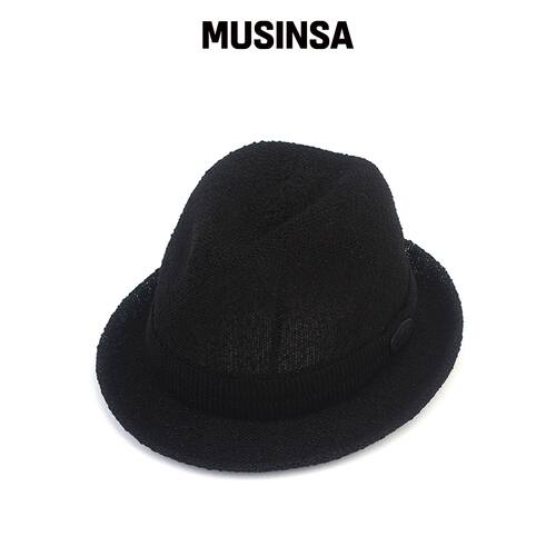 UNIVERSAL CHEMISTRY Punk Black Knit 软呢帽 M韩国官网直邮进口