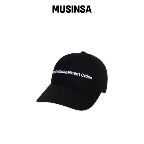 LMC FN OG 6PANEL CAP 黑色韩国官网直邮进口MUSINSA