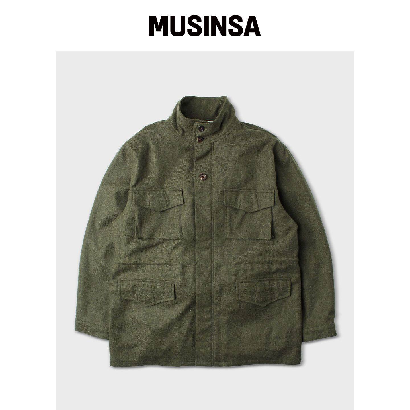 VDR 羊毛 M65 野战夹克 [军绿色] MUSINSA韩国官网直邮进口