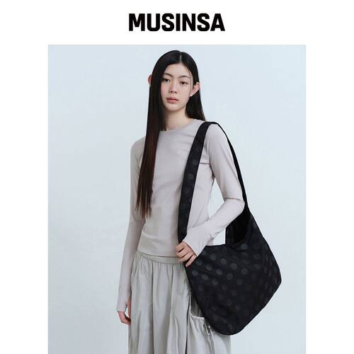 MUSINSA STANDARD WOMAN [UV防护] 女款修身圆领韩国官网直邮进口
