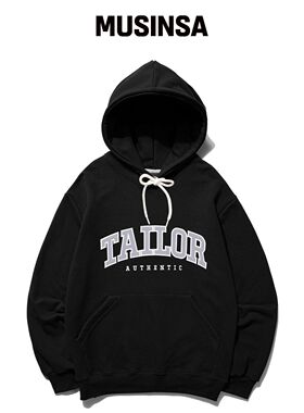 TAILOR STUDIO NBL LOGO 连帽卫衣 (黑色)韩国官网直邮进口