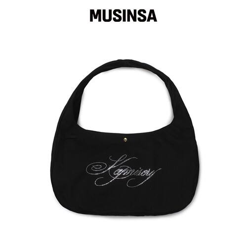 KEYMISERY 热销大号斜挎包（黑色） MUSINSA韩国官网直邮进口