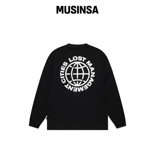 LMC OG COMBO 长袖T恤 黑色 MUSINSA韩国官网直邮进口