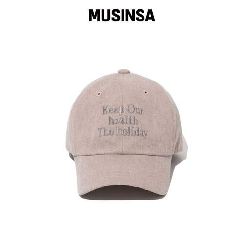 MILLO ARCHIVE 假日签名球帽 [石粉色] MUSINSA韩国直邮官方正品