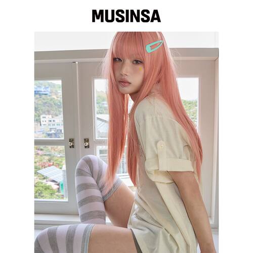 41PRAY 马夏季Polo衫 / 黄色 MUSINSA韩国官网直邮进口