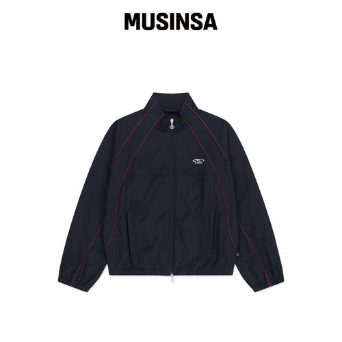 LMC PIPING TRACK JACKET 海军蓝韩国官网直邮进口MUSINSA