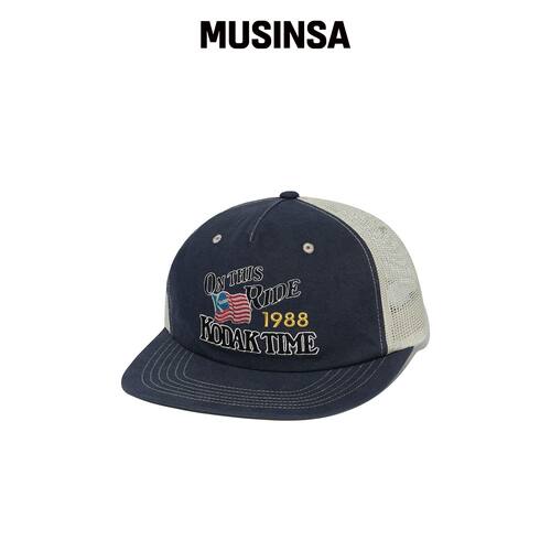 KODAK 宽松版型网眼卡车帽 NAVY MUSINSA韩国直邮官方正品