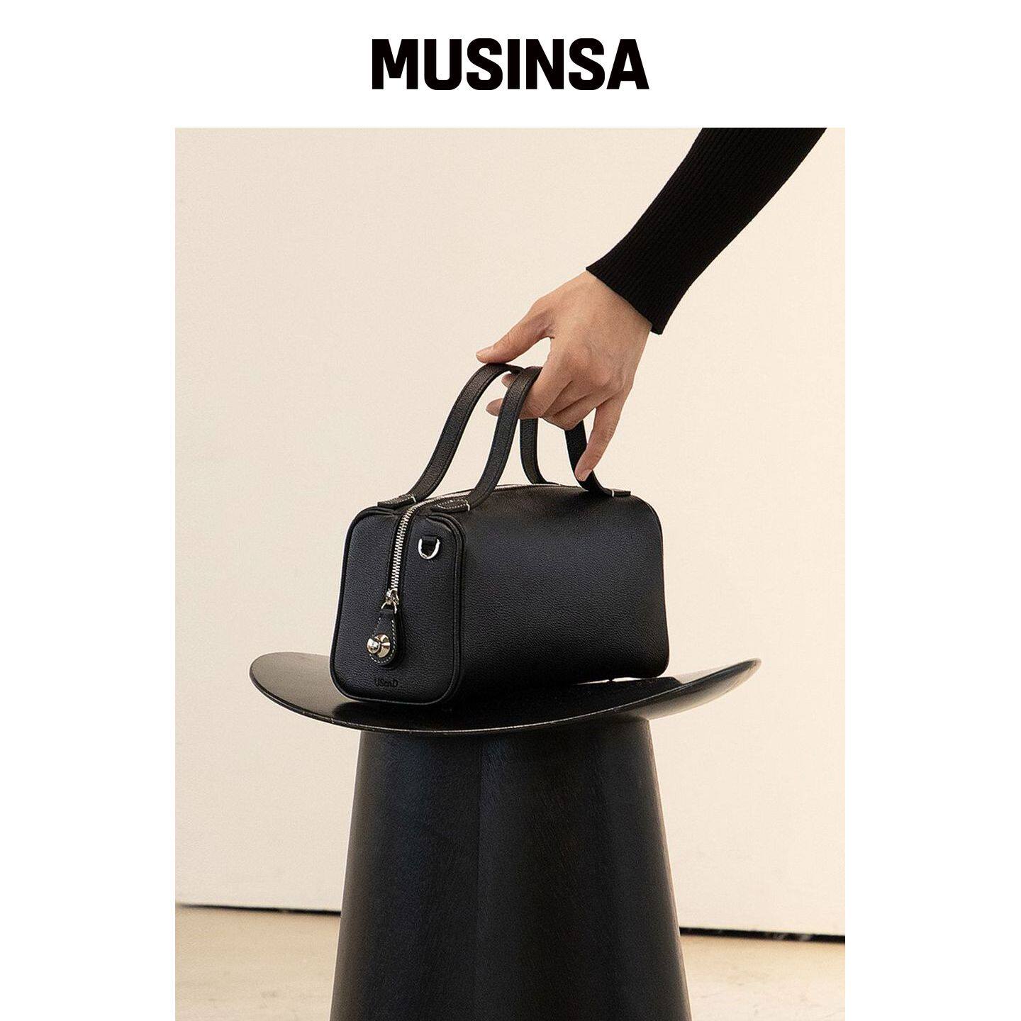 USEND Serene Trove Bag_Black MUSINSA韩国官网直邮进口