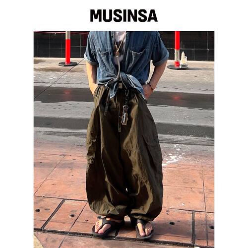 eastserviceshop Maximal Ballon Cargo Pants -韩国官网直邮进口