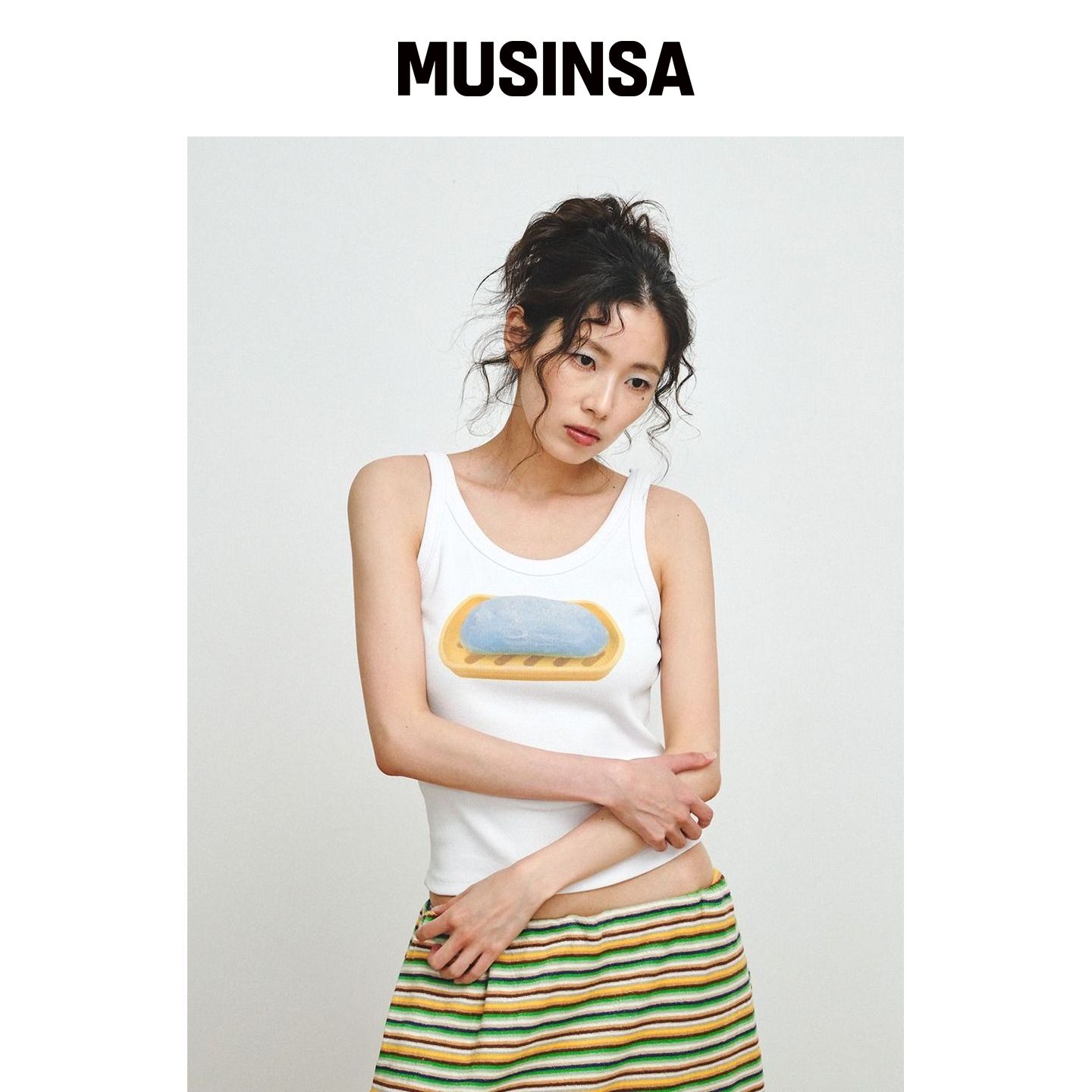 PLZPROJECT BINU 无袖上衣 MUSINSA韩国官网直邮进口图片