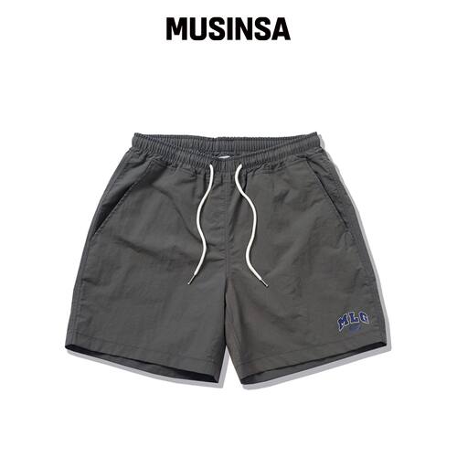 THEMILE MLG 84 LOGO 日常裤 [深灰色] MUSINSA韩国直邮官方正品