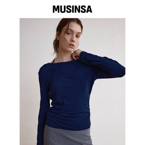 BUT'TON Gigel Essential Tee (婴儿色)韩国官网直邮进口MUSINSA