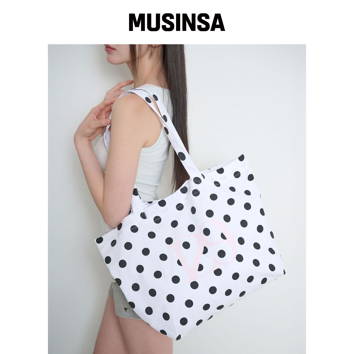 ILLIGO 129 DOT ECO包 WHITE DOT MUSINSA韩国官网直邮进口图片