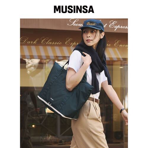 BRANDEN 可折叠行李箱托特包 MUSINSA韩国直邮官方正品