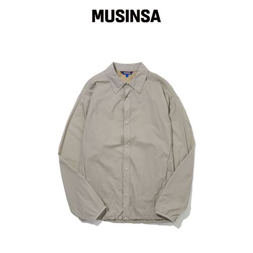 PENFIELD 尼龙透气衬衫 米色_FS1WR63U韩国官网直邮进口MUSINSA