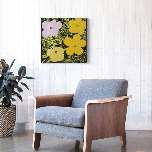 安迪沃霍尔波普艺术花卉装饰画北欧客厅餐厅潮流挂画Andy warhol