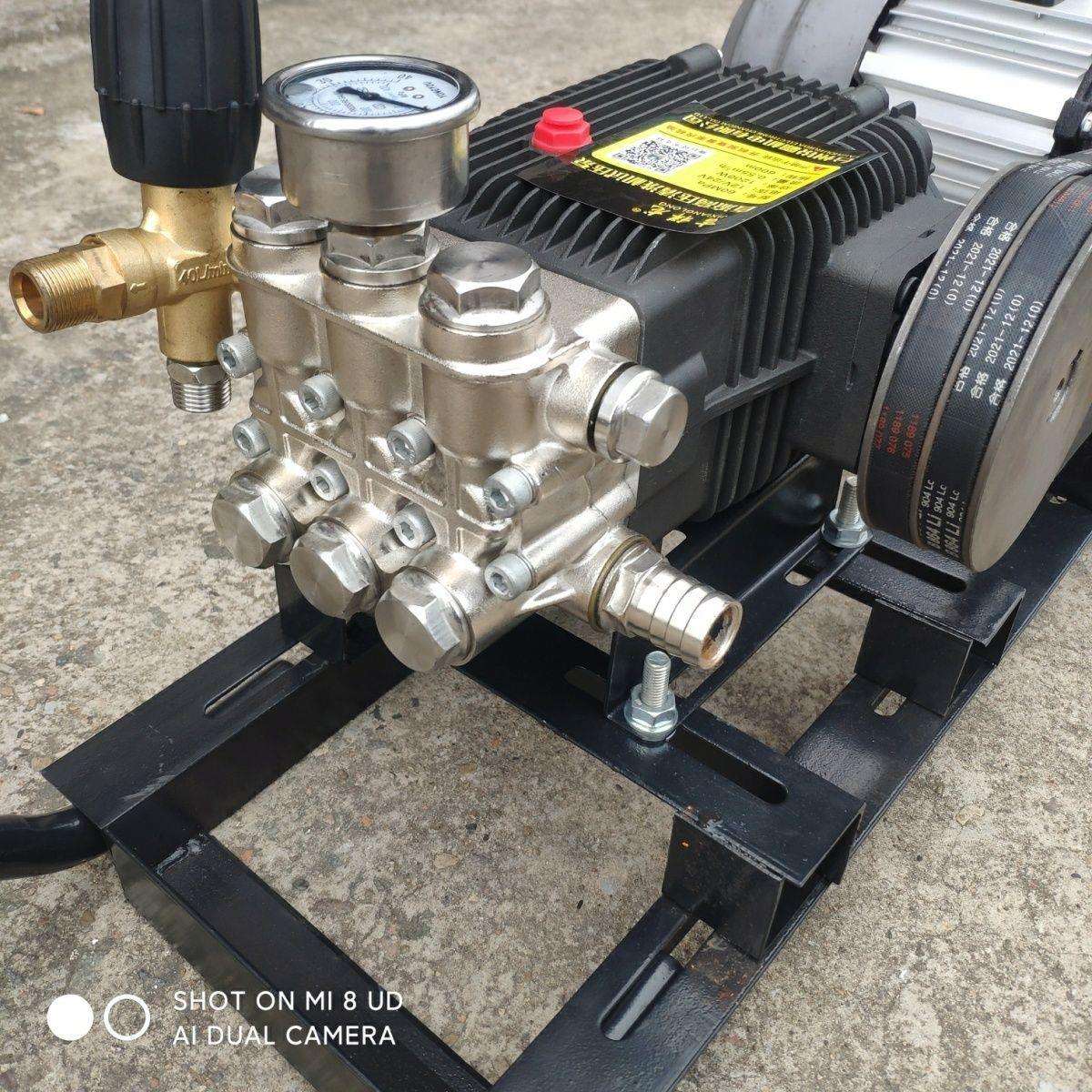 d制220V4KW高压清洗机高山送水泵养殖冲洗管道疏通