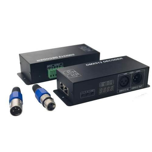 DMX512解码器 4通道RGBW 512解码器4CH*8A