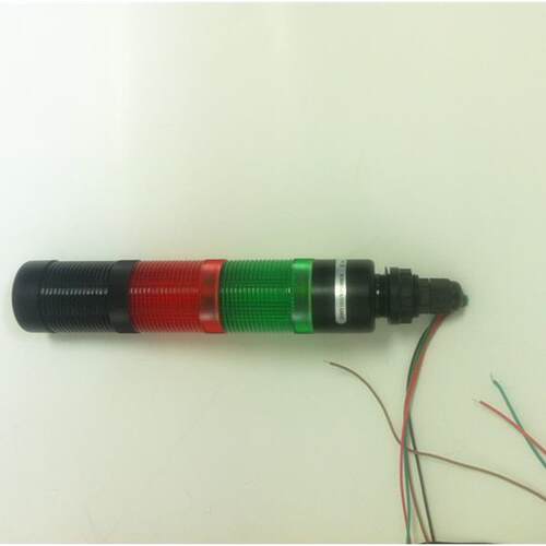天逸 36mm LED应急警示灯JD36F3-L01GRF 带蜂鸣指示灯两色警示灯
