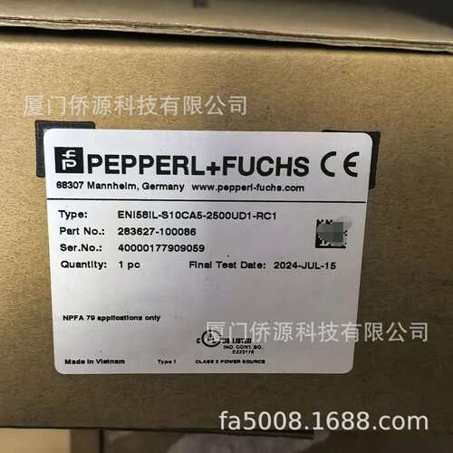ENI58IL-S10CA5-2500UD1-RC1倍加福增量旋转编码器283627-100086