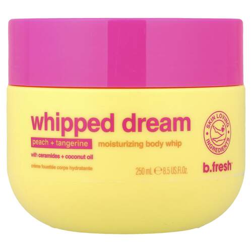 b.fresh,Whipped Dream, Moisturizing Body Whip, Peach + Tange