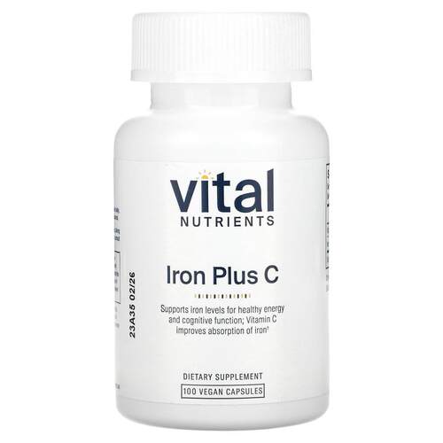 Vital Nutrients,铁 + 维生素 C