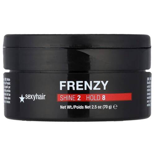 Sexy Hair,造型，Frenzy，哑光纹理造型发泥，2.5 盎司（70 克）
