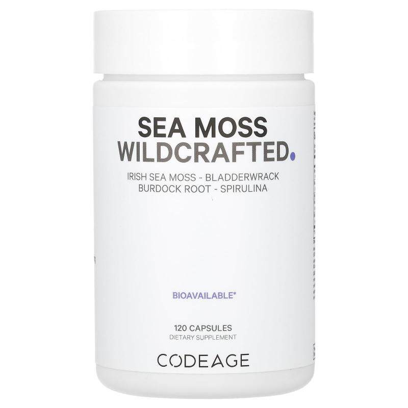Codeage,植海洋苔藓,野生种,120 粒胶囊