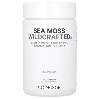 Codeage,植海洋苔藓，野生种，120 粒胶囊