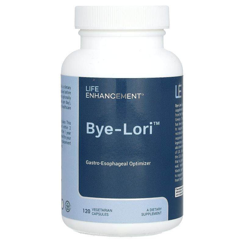 Life Enhancement,Bye-Lori，120 粒素食胶囊