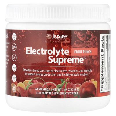 Jigsaw Health,Electrolyte Supreme™，混合水果味