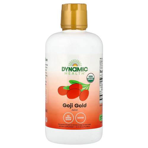 Dynamic Health,Certified Organic Goji Gold
