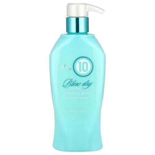 It's a 10,Blow Dry Miracle，光亮釉护发素®，10 液量盎司（295.