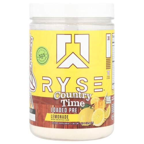 RYSE,Loaded Pre，Country Time™ 柠檬水，15.6 盎司（441 克）