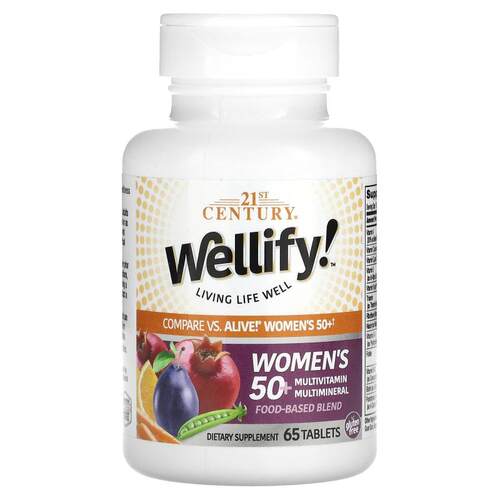 21世纪,Wellify 50 岁以上女性多维生素多矿物质