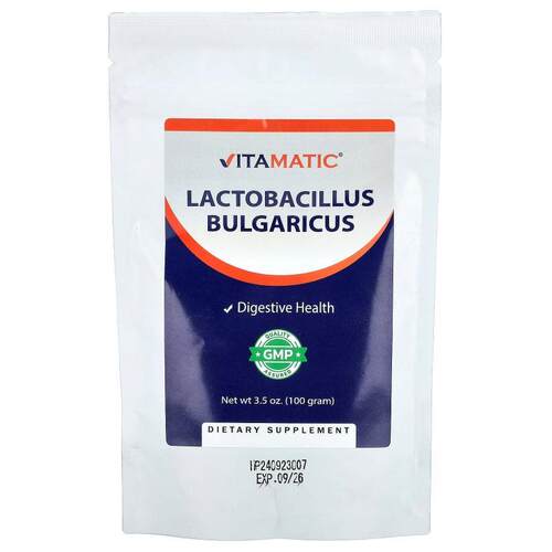 Vitamatic,Lactobacillus bulgaricus，3.5 盎司（100 克）