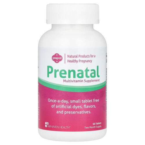 爱希儿,Peapod，产前复合维生素补充剂，60 片