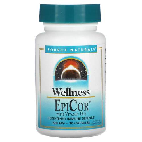 源美,Wellness，EpiCor，含维生素 D-3