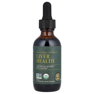 Global Healing,未加工草本提取物，肝脏健康，2 液量盎司（59.2