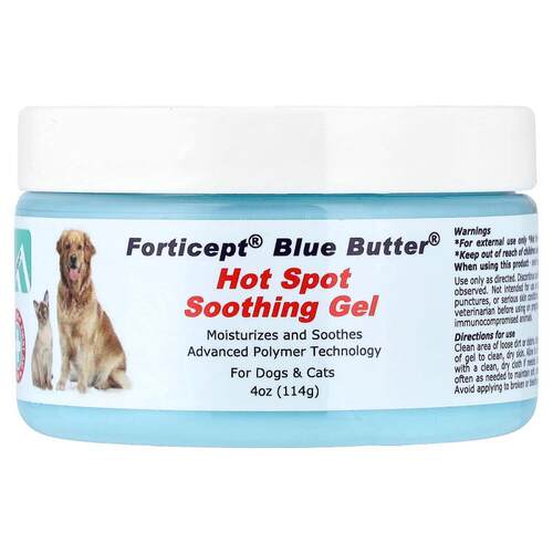 Forticept,Blue Butter®, Hot Spot Soothing Gel, For Dogs &amp