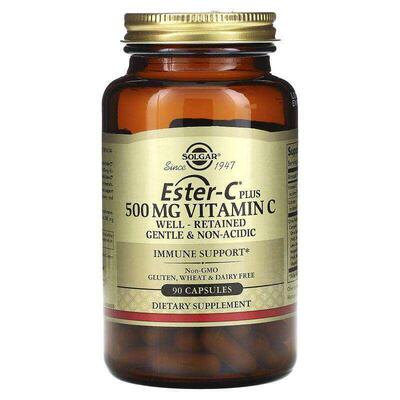 Solgar索尔加Ester维生素C呼吸道健康温