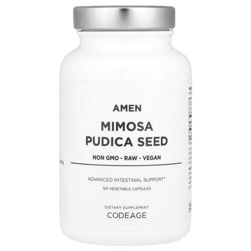 Codeage,Amen，含羞草籽，450 毫克，120 粒素食胶囊